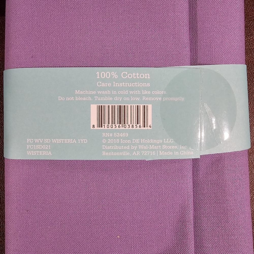 6 pack 1 yard 100% Cotton Fabric solid colors - Picture 6 of 7